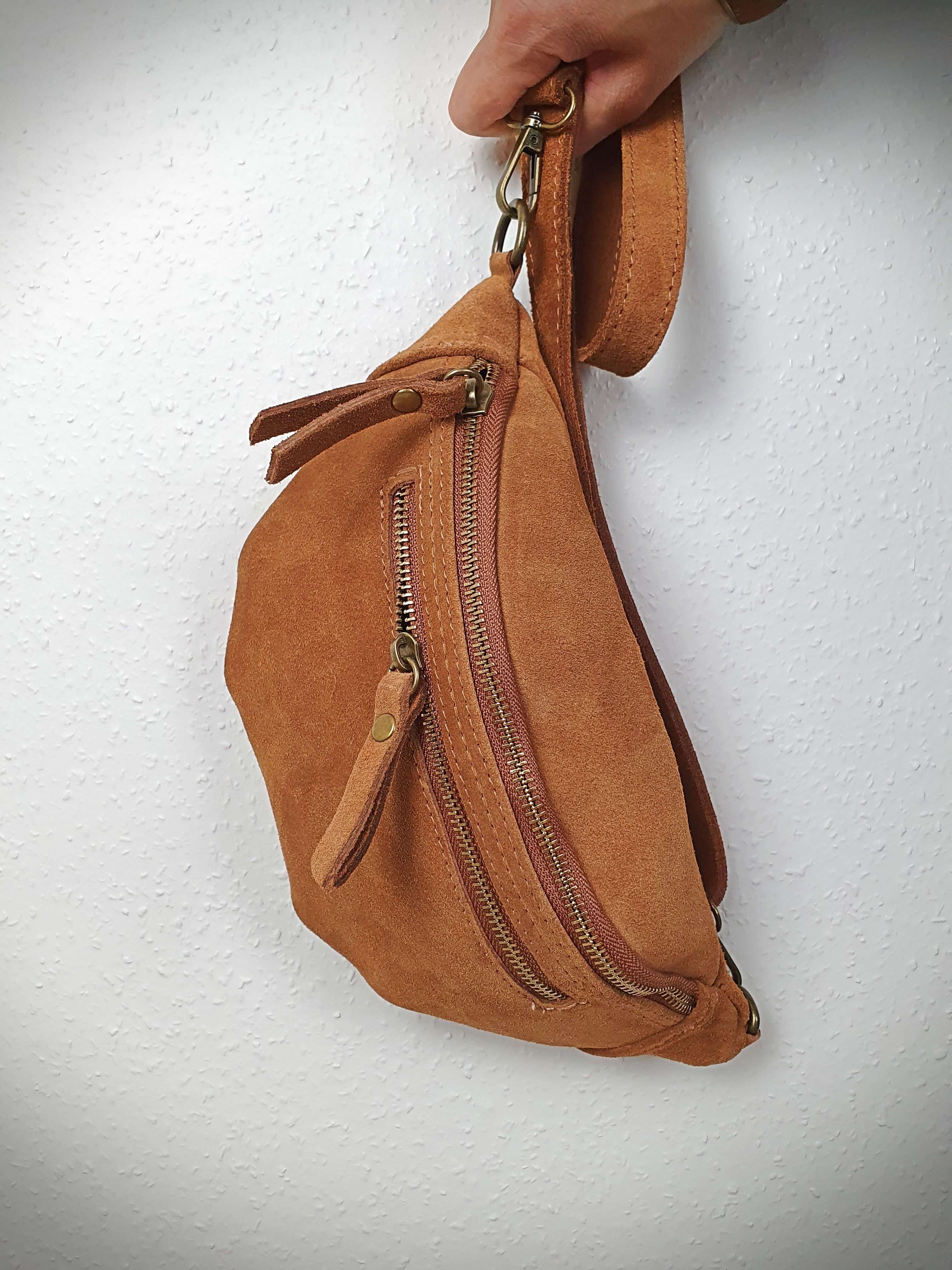 Gayano Sac banane Banane femme couleur camel